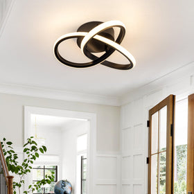TIAZFCA dimmable ceiling light showing warm to cool color temperature 3000K-6000K