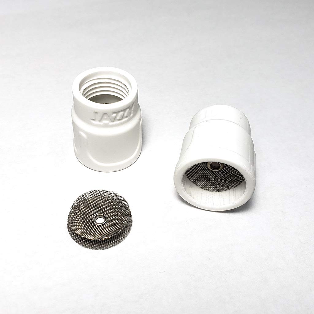 Ticon Jazzy 10 ceramic welding cup kit twin pack for precise mild steel welding