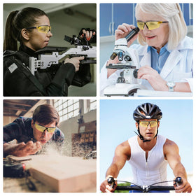 TICONN anti-fog safety glasses UV protection for sunny environments