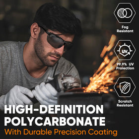TICONN lenses block 99.9% of UV rays for outdoor use