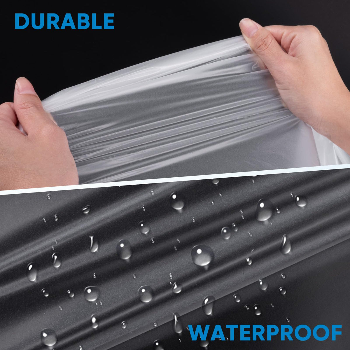 TICONN disposable painter tarp with easy cleanup after use.