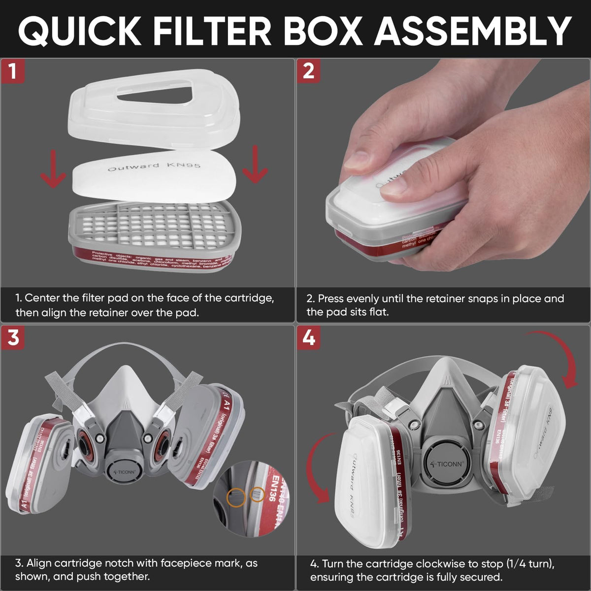 TICONN easy-to-assemble design for workshops, labs, and outdoor work