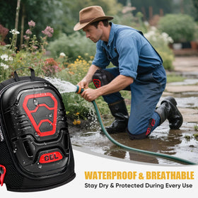 TICONN Gel Knee Pads heavy-duty-shell withstands rugged jobsite conditions