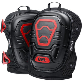 TICONN Gel Knee Pads cushion-foam detail offer plush comfort for prolonged kneeling