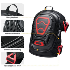 TICONN Gel Knee Pads drying-loop enables easy storage and airing