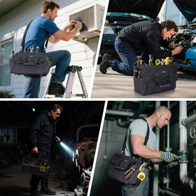 TICONN heavy-duty zippers and reinforced handles for daily use.