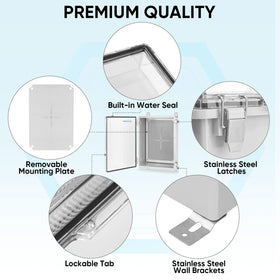 TICONN ABS plastic body offers impact resistance and insulation