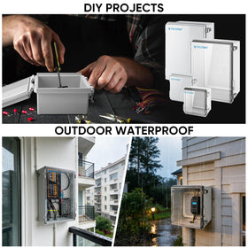 TICONN enclosure supports various DIY smart home outdoor installations.