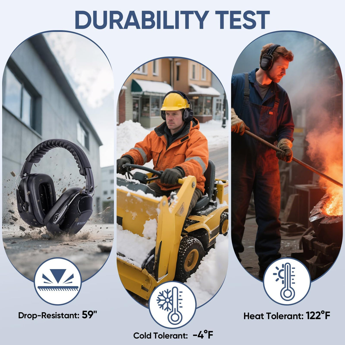 TICONN temperature resistant from -20°C to 50°C for versatile use.