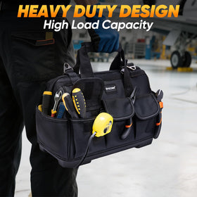 TICONN bag provides organized storage for on-site efficiency.