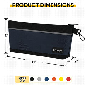 TICONN water-resistant tool pouch protects gear on the go.