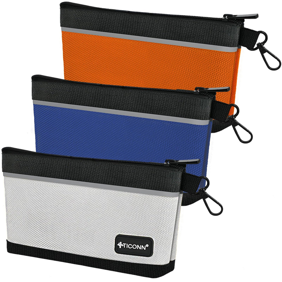 TICONN tool pouches three-pack medium showing compact carry and organized toolkit.