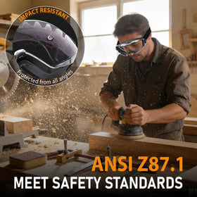 TICONN UV-385 protection shields eyes from sun exposure outdoors