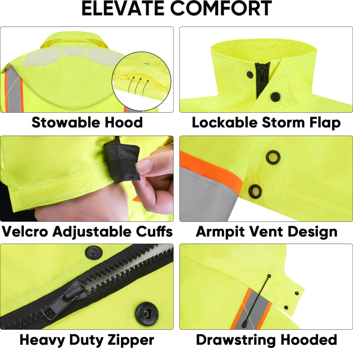 TICONN waterproof Oxford fabric close-up shows durability.