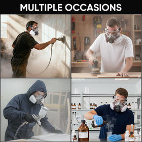 TICONN PPE set supports eye and respiratory protection in demanding environments