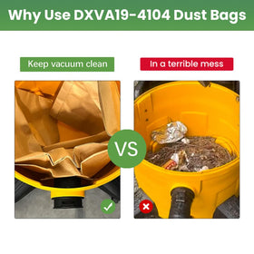 TidiRob DXVA19-4104 disposal-ease shot emphasizes mess-free bag replacement.