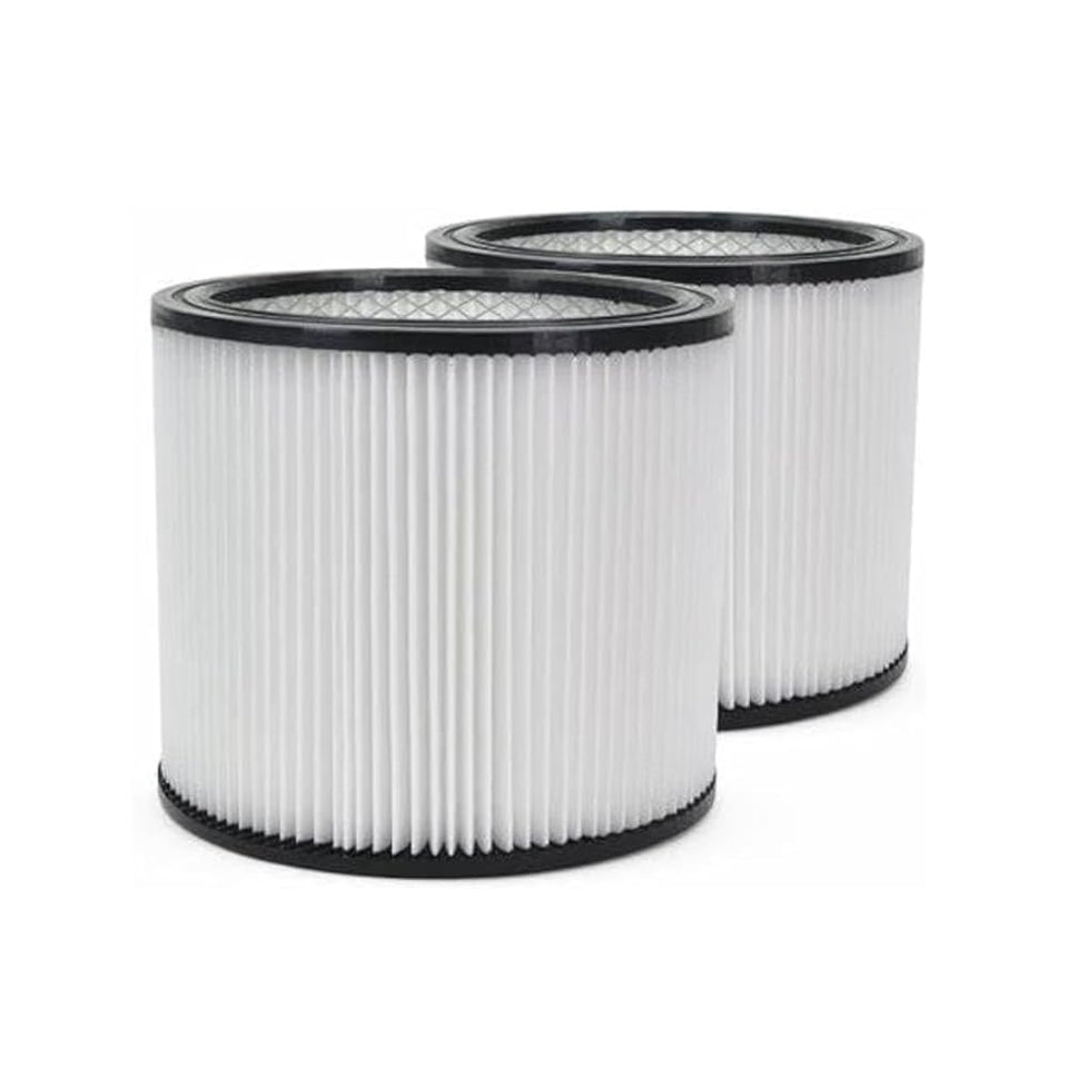 Tidirob replacement filter pack front view for durable wet/dry vacuum filtration
