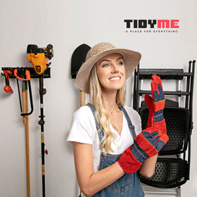 TIDYME durable design suitable for indoor and outdoor garage use