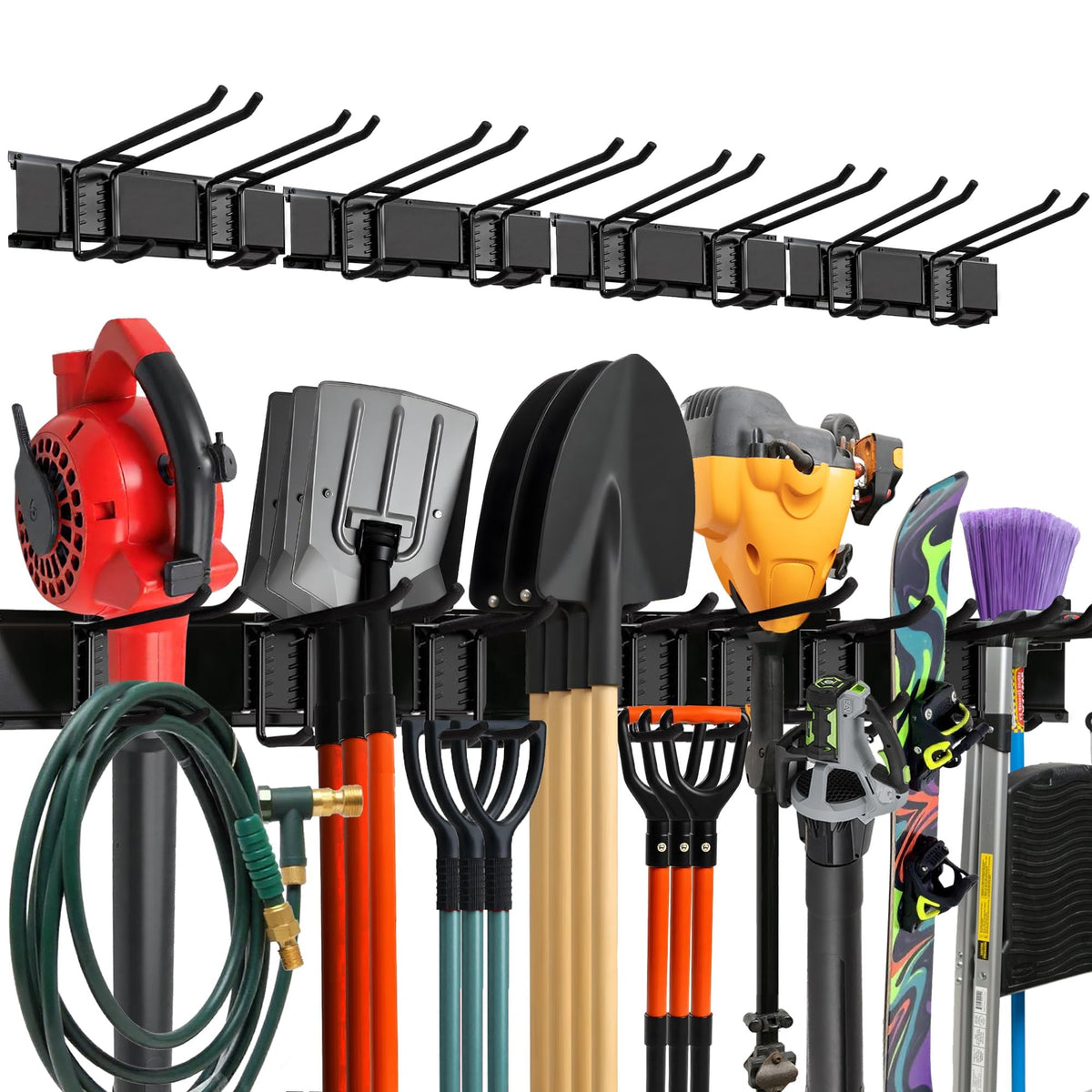 TIDYME frees garage floor space for easier workflows.