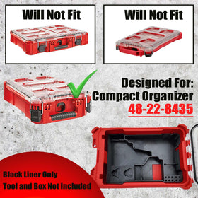 TidyTool liner with bits storage for organized 10-bit capacity
