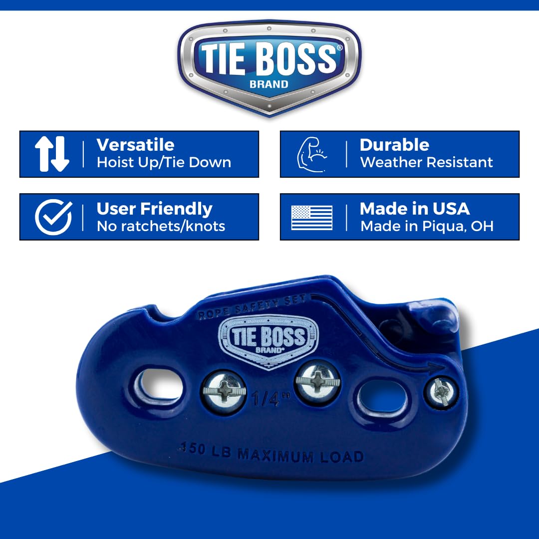 Tie Boss weather-resistant housing illustrates all-weather performance.