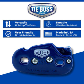 Tie Boss weather-resistant housing illustrates all-weather performance.