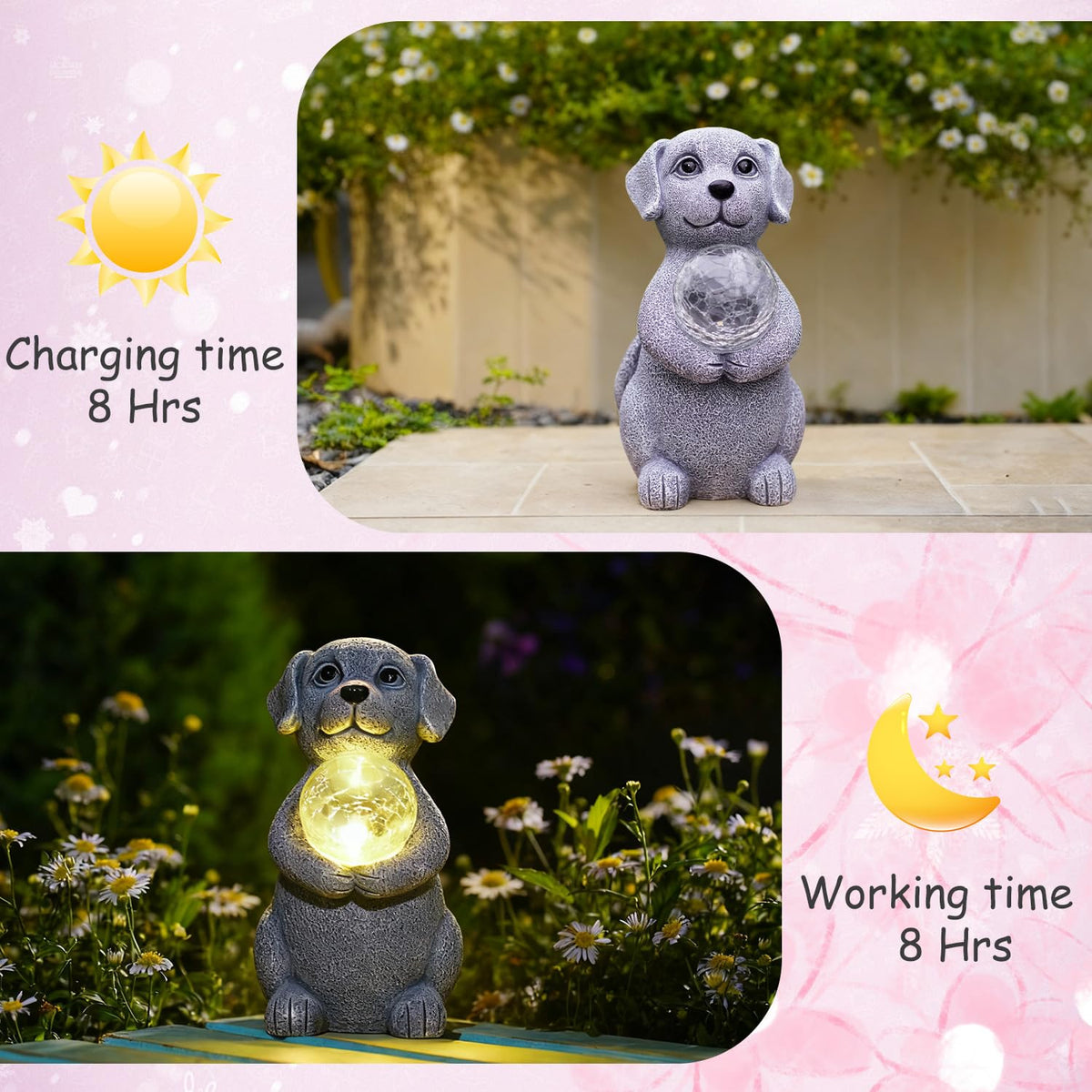 Tiejiajiang decorative sculpture creates a playful focal point in the garden.