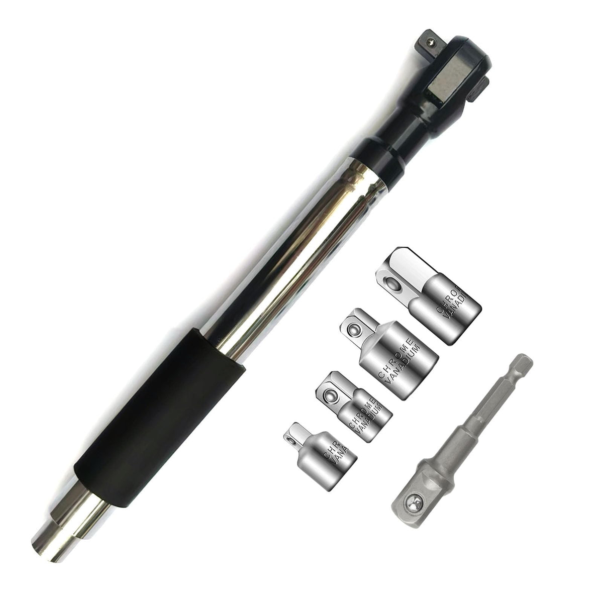 Tigbrother Offset Wrench Extender in engine bay eases access in tight spaces.