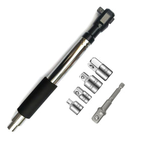 Tigbrother Offset Wrench Extender in engine bay eases access in tight spaces.