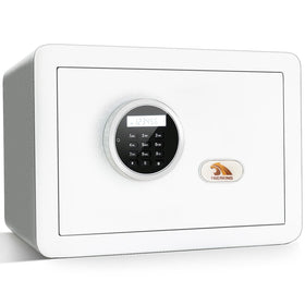TIGERKING digital keypad safe front demonstrates quick access and security.