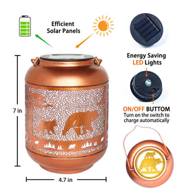 TIGGSY bear solar lantern gift-ready packaging for gifting