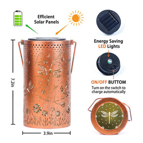 TIGGSY dragonfly solar lanterns illuminate pathways energy efficiently