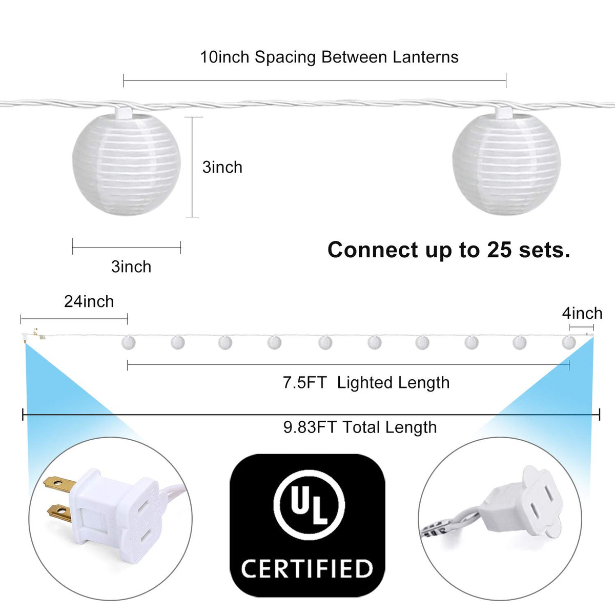 TIGOMOOV outdoor patio lantern lighting stays weatherproof for year-round use.