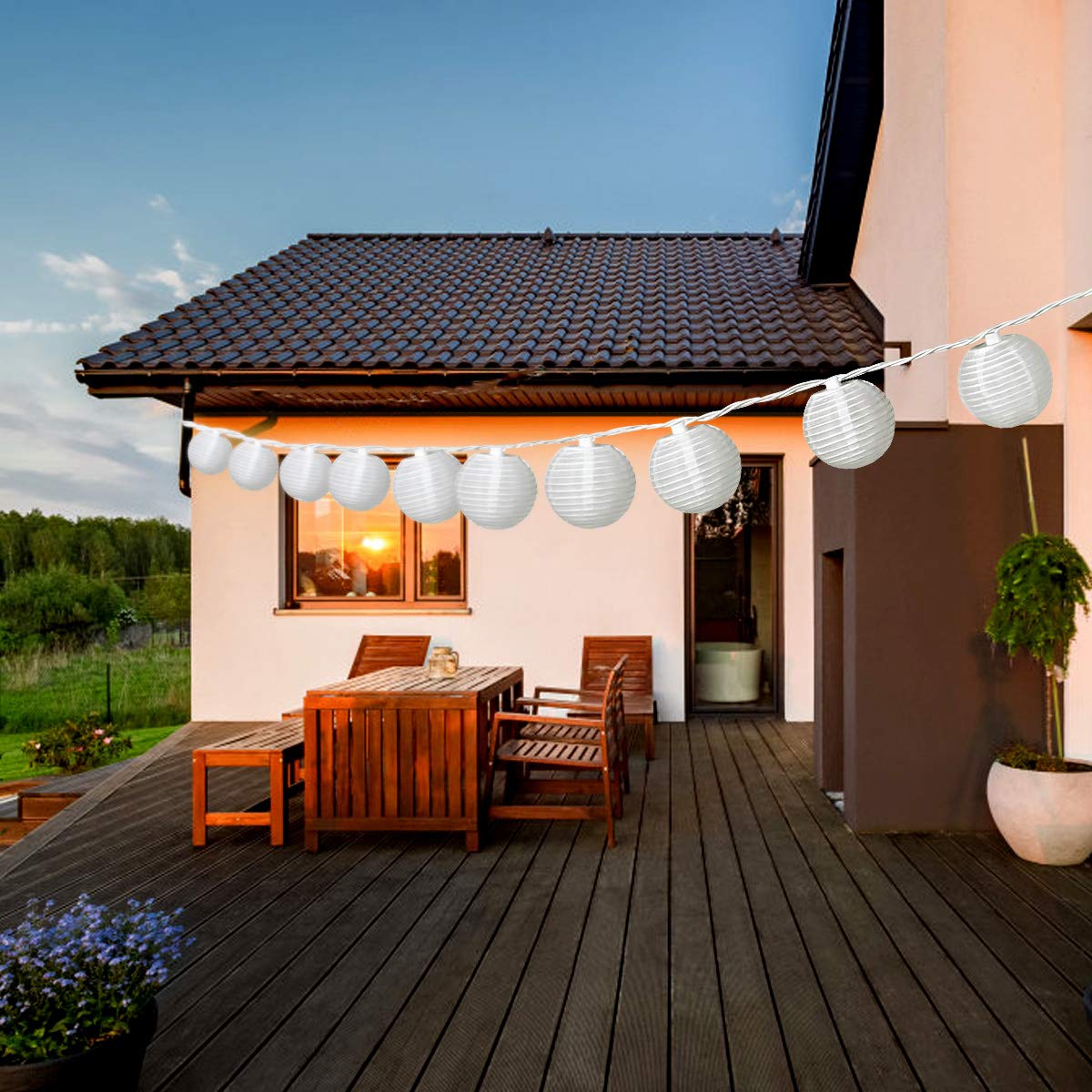 TIGOMOOV nylon fabric lanterns offer compact, cute decor options.