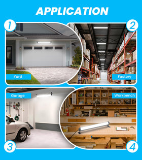 TigQiang versatile mounting supports ceiling, wall, or floor placement in garages.