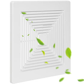 TIHCXNY BP90 front view vent cover enhances fit and promotes efficient airflow in bathrooms.
