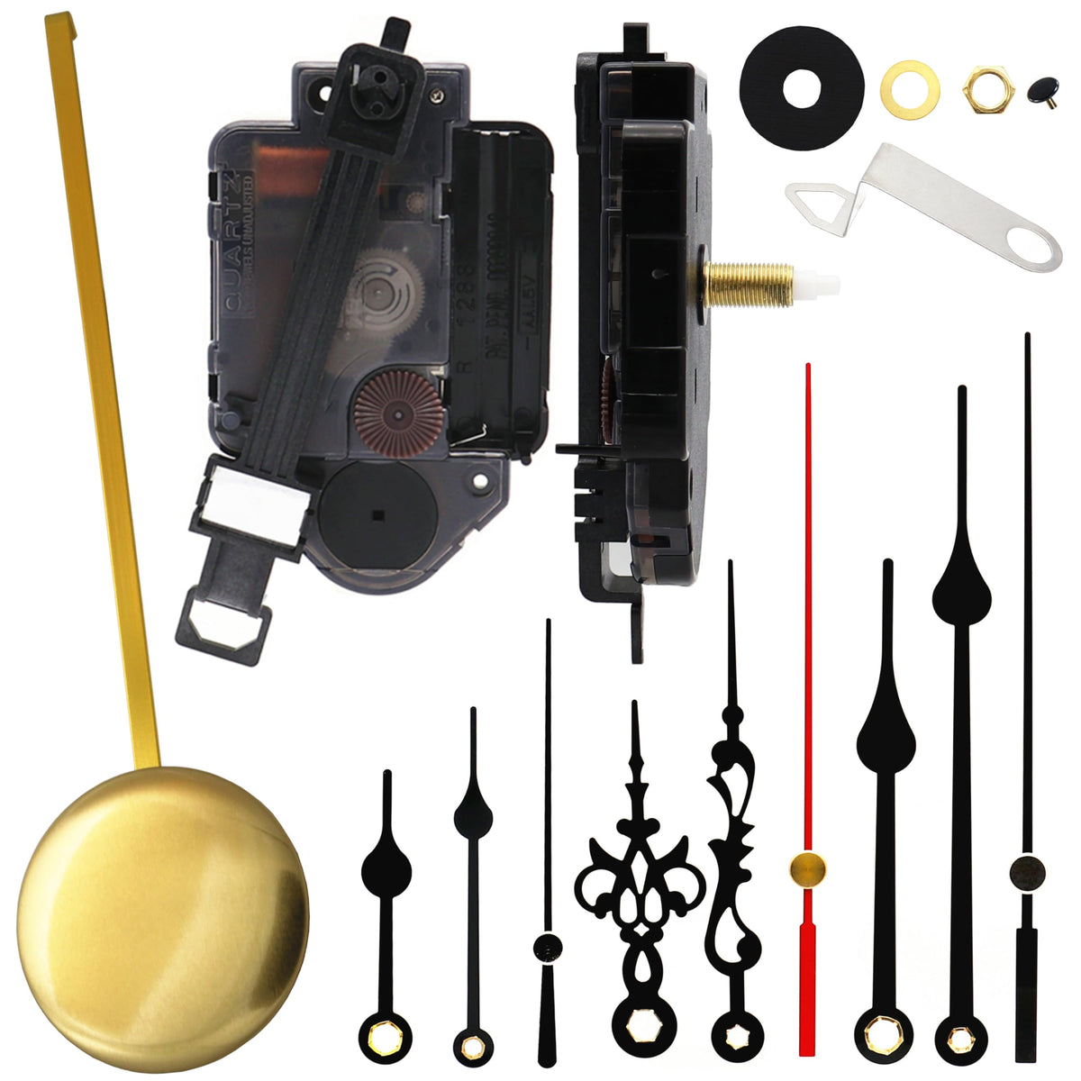TIKROUND Youngtown 12888 pendulum movement assembly for clock repair.