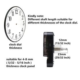 TIKROUND Youngtown twelve inch minute hand for large clock faces.