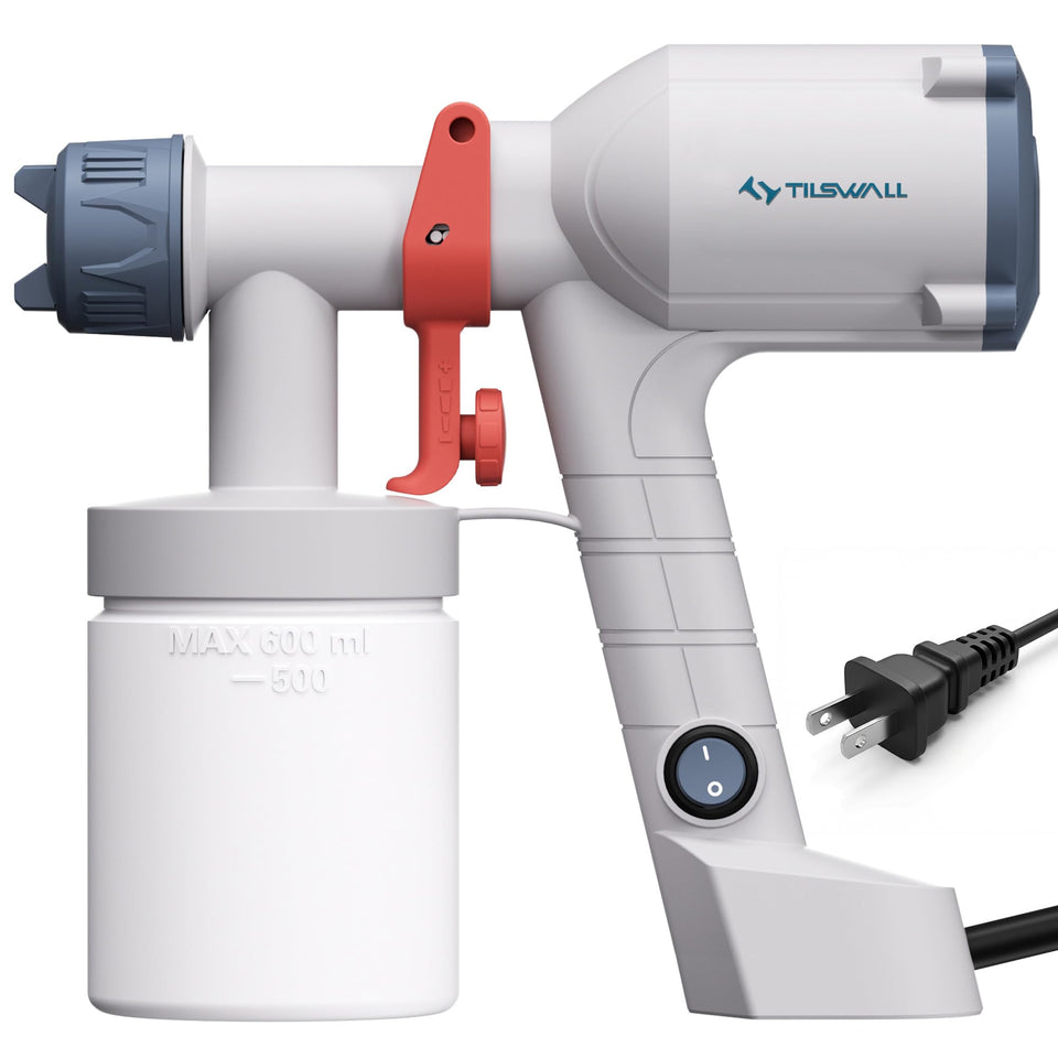 TILSWALL paint sprayer ergonomic handle for comfortable, extended use.
