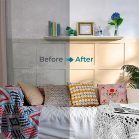 Easy-to-clean design supports quick cleanup after painting.