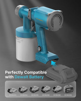 TILSWALL sprayer with ergonomic lightweight build reduces fatigue during long projects.