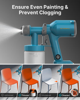 TILSWALL sprayer ideal for furniture refinishing and small projects.
