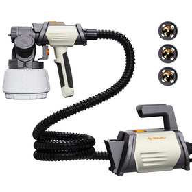 Tilswall Shark 800W side-feed spray enables faster paint loading and less stirring.