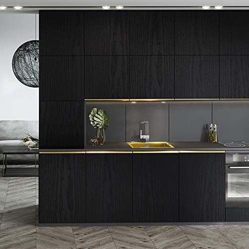 Tiltil peel-stick wood countertop cover delivers a durable, wipe-clean surface