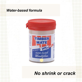Timbermate fast-drying filler cures quickly on wood surfaces.