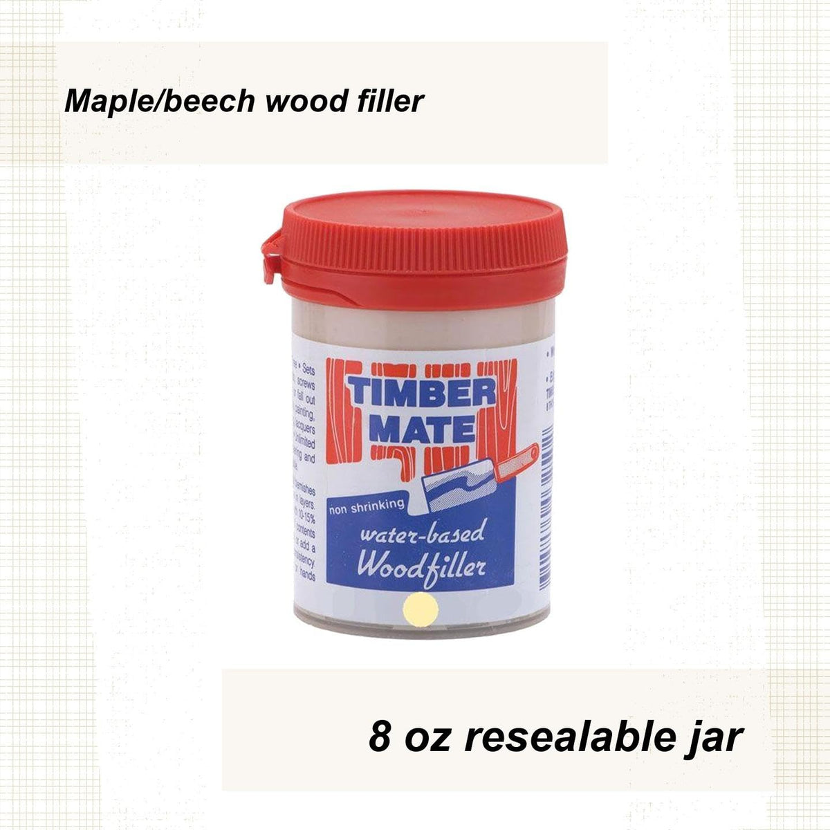 Timbermate stain-compatibility test shows natural-looking repair options.
