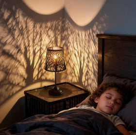 Timeflies forest tree shadow shade casting natural silhouettes on walls