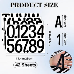 Timenued large alphabet stickers self-adhesive ideal for quick classroom labeling