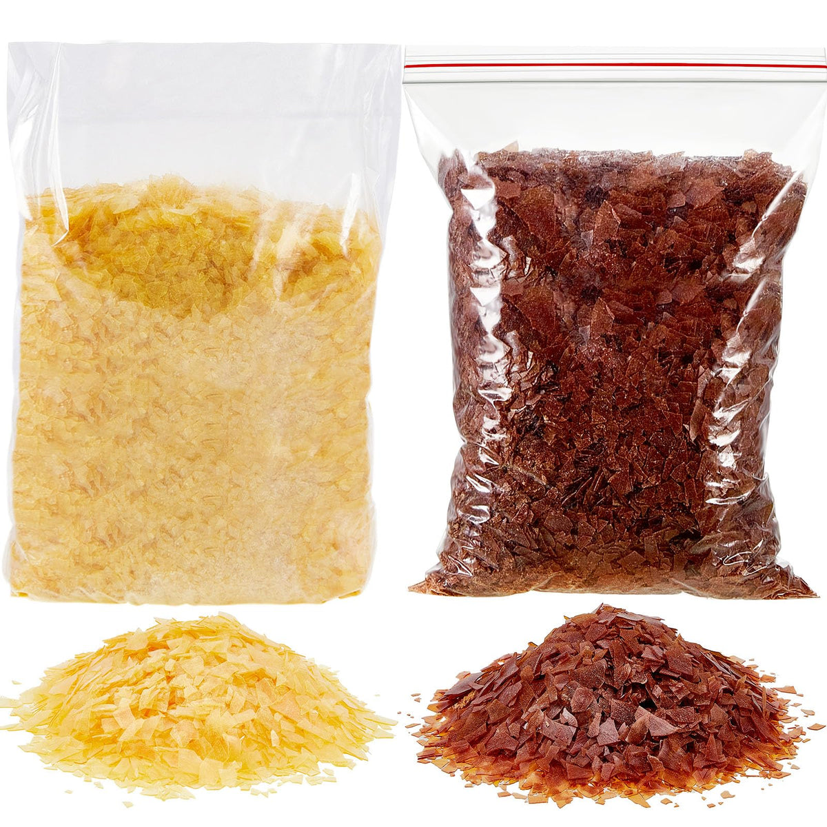 Timgle shellac flakes two-pack 500g for larger wood projects and versatile finishes.