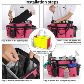 Timoxi Cleaning Caddy durable construction supports professional workloads.